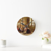 Horloge Ronde Lighting the Stove, 1886 (Maison)