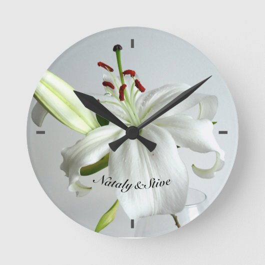 Horloge Ronde Lily (Recto)