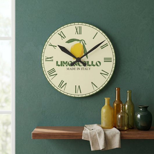 Horloge Ronde Limoncello