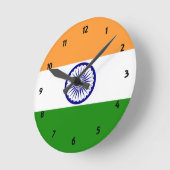 Horloge Ronde l'Inde (Angle)