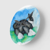 HORLOGE RONDE L'INDIGNITÉ ! (Angle)