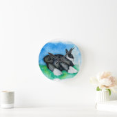 HORLOGE RONDE L'INDIGNITÉ ! (Maison)