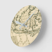 Horloge Ronde L'Indonésie et les Philippines (Angle)