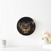 Horloge Ronde Lion Clock (Maison)