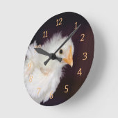 Horloge Ronde Liquide (Angle)