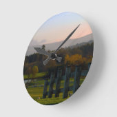 Horloge Ronde L'Irlande est belle (Angle)