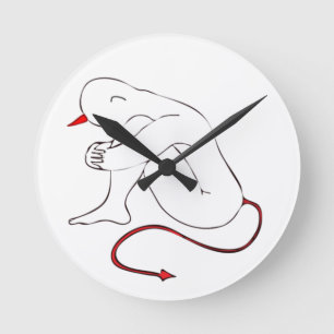 Horloge Ronde Little Devil