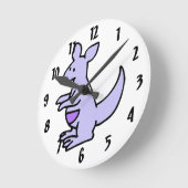 Horloge Ronde Little Kangaroo (Angle)