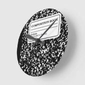 Horloge Ronde Livre de composition (Angle)