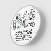 Horloge Ronde Location et vente d'outils Équipement industriel (Angle)