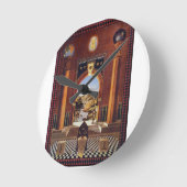 Horloge Ronde Loge maçonnique (Angle)