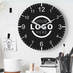 Horloge Ronde Logo de Custom Company