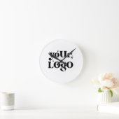 Horloge Ronde Logo minimaliste (Maison)