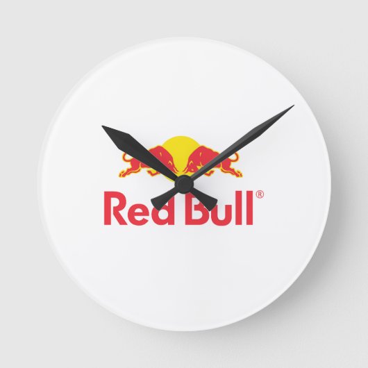 Horloge Ronde logo Red Bull (Recto)
