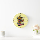 Horloge Ronde Logo Scooby-Doo "Scooby Snacks" (Maison)