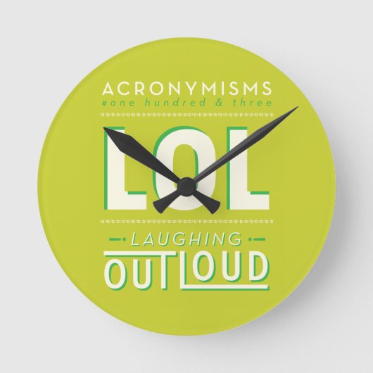 HORLOGE RONDE LOL (Recto)