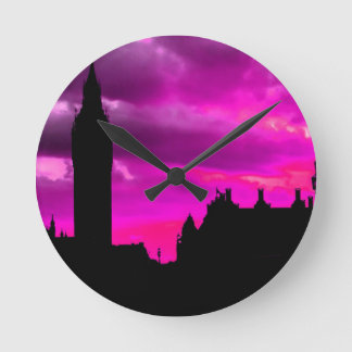 Horloge Ronde Londres City Sunset
