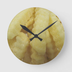 Horloge Ronde Love French Fries