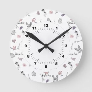 Horloge Ronde Love in Peris Bohemian Chic Floral Boho Girl