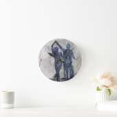 Horloge Ronde Lovers dancing (Maison)