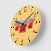 Horloge Ronde Lucky Seven (Angle)