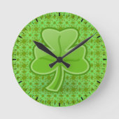 Horloge Ronde Lucky Shamrock (Recto)
