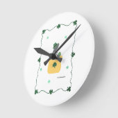 Horloge Ronde Lucky Shamrock Scottie (Angle)