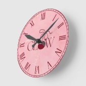 Horloge Ronde Lueur (Angle)