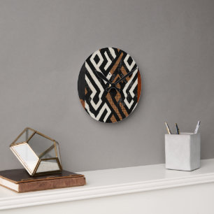 Horloge Ronde Luxe sophistiqué Caraïbes africaines