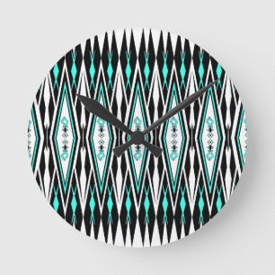 Horloge Ronde Luyu ~ Dove sauvage