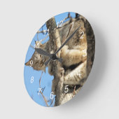 Horloge Ronde Lynx malfaisant (Angle)