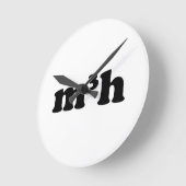 Horloge Ronde m3h (Angle)