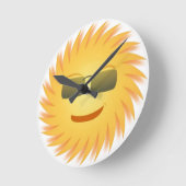 Horloge Ronde M. Sun (Angle)