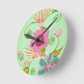 Horloge Ronde Ma petite princesse Design de XOXO (Angle)