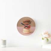 Horloge Ronde Macarons (Maison)