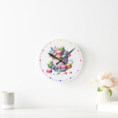Horloge Ronde Macarons Reloj de pared (Maison)