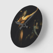 Horloge Ronde Madame Macbeth Sleepwalking, 1783 (huile sur la (Angle)