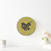 Horloge Ronde Made In New York Queens (Maison)