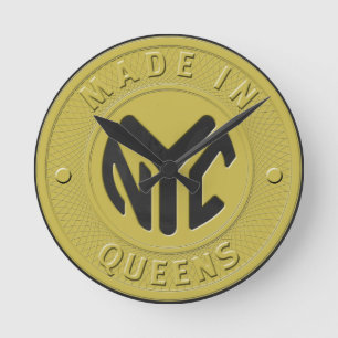 Horloge Ronde Made In New York Queens