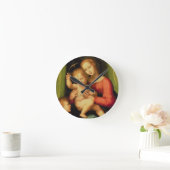 Horloge Ronde Madonna et enfant avec St John (Maison)