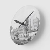 Horloge Ronde Madrasa-yi Masjid-i Shah Sultan Hussein, à Isfaha (Angle)