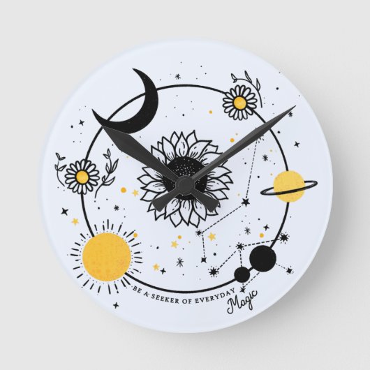 Horloge Ronde Magie quotidienne (Recto)
