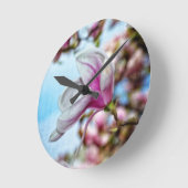 Horloge Ronde Magnolia (Angle)