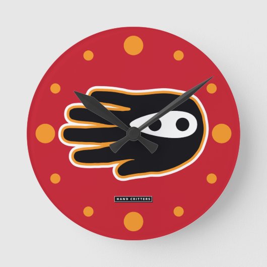 Horloge Ronde Main Super Ninja (Recto)
