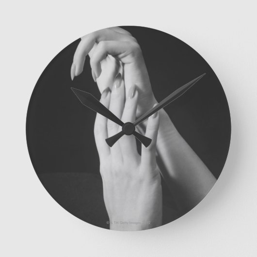 Horloge Ronde Mains des femmes (Recto)