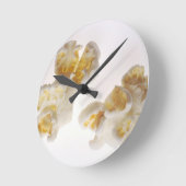 Horloge Ronde Maïs éclaté (Angle)