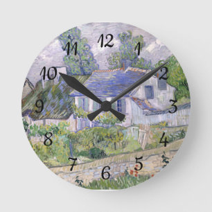 Horloge Ronde Maisons à Auvers Vincent  van Gogh  