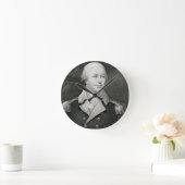 Horloge Ronde Major General Nathaniel Greene (1742-86), engravé (Maison)