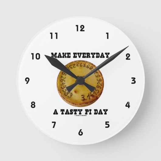 Horloge Ronde Make Everyday (Recto)