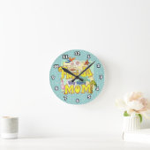 Horloge Ronde Maman de Floride (Maison)